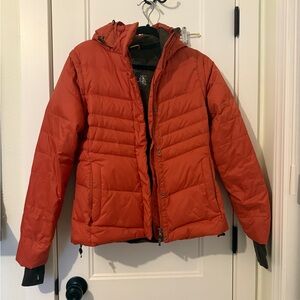 Cozy LOLE Burnt Orange Winter Coat Size 8/Small